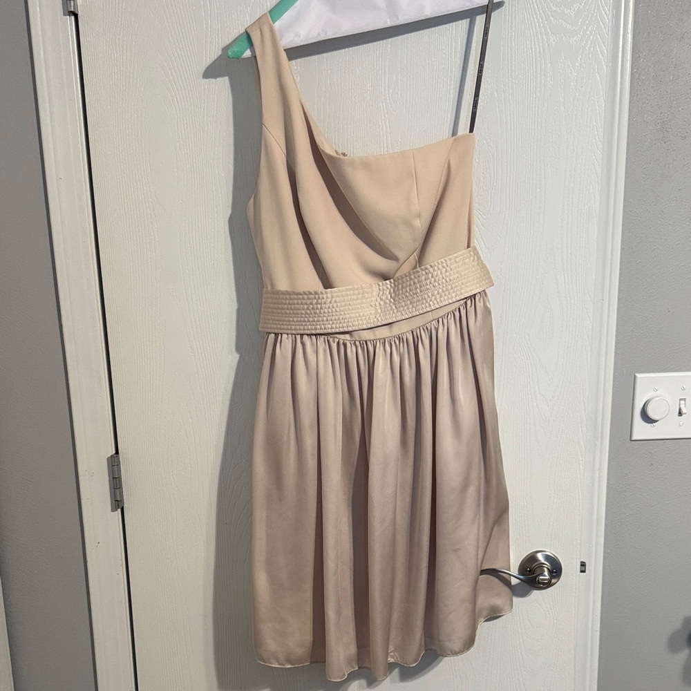 White by Vera Wang Cream Dress Size 10